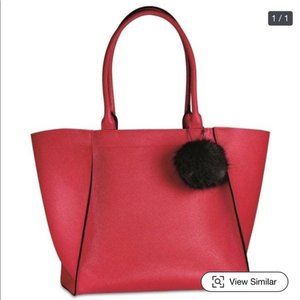 NWT Elizabeth Arden Large Red Tote Bag